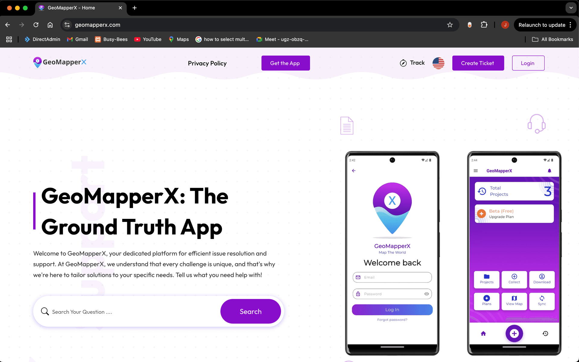 GeoMapperX: Web App