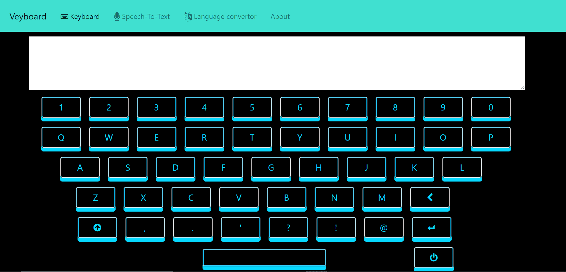 Virtual Keyboard