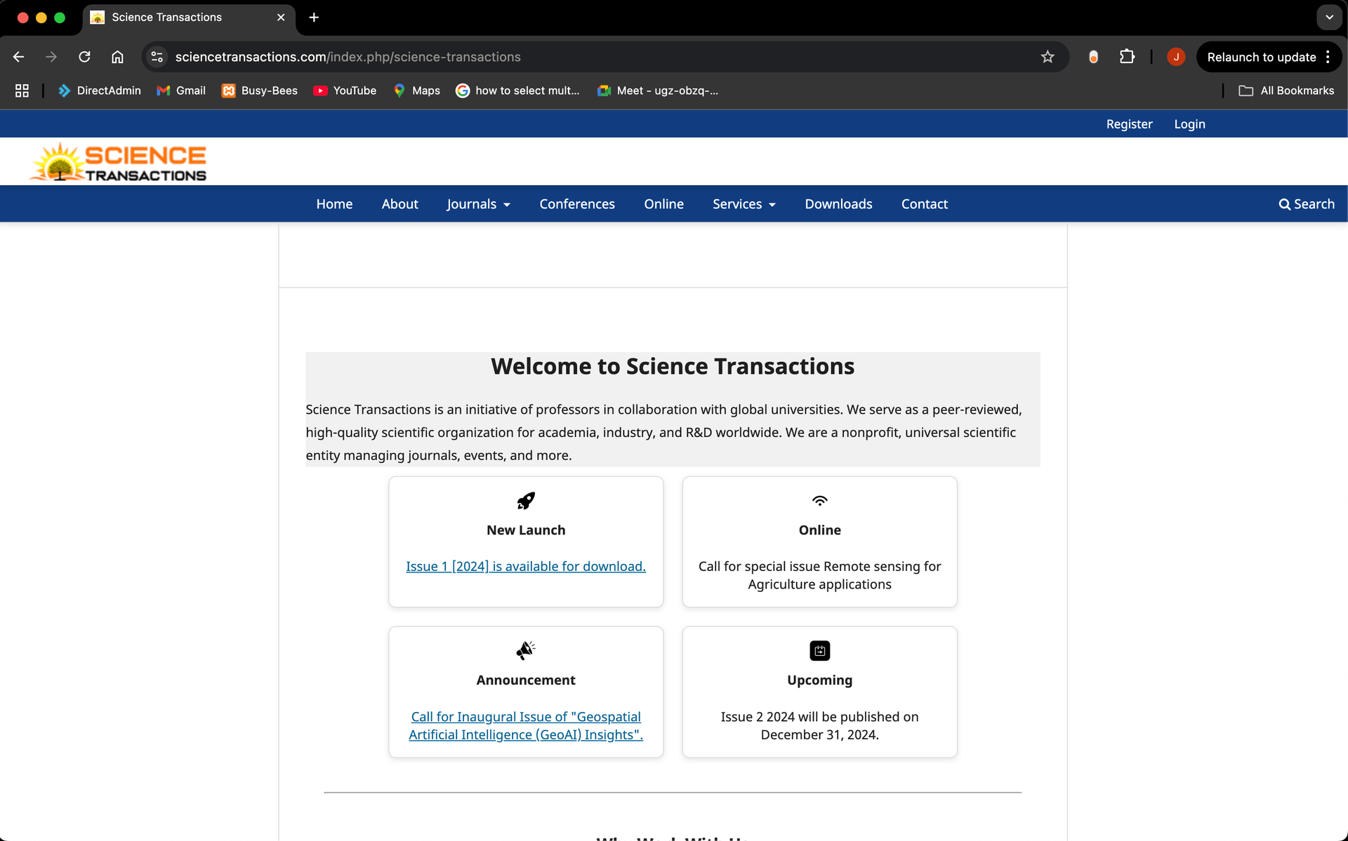 Science Transactions